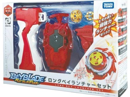 Takara Tomy Beyblade Burst B-123 Long Power BeyLauncher Set Right Spin Cheap