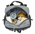 Jeep Adventurers Diaper Backpack- Grey Crosshatch Supply