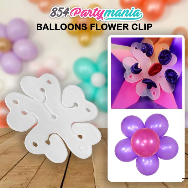 Balloon Accessories Flower Balloon Clip (sold by 100 s) For Sale