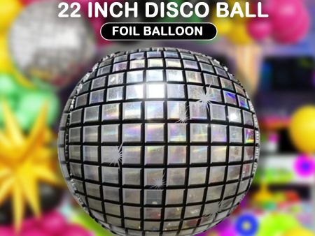 4D LARGE DISCO BALLOON BALL For Sale