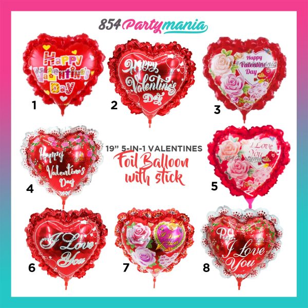 2024 Valentines Balloons 14  Foil Balloon Hot on Sale