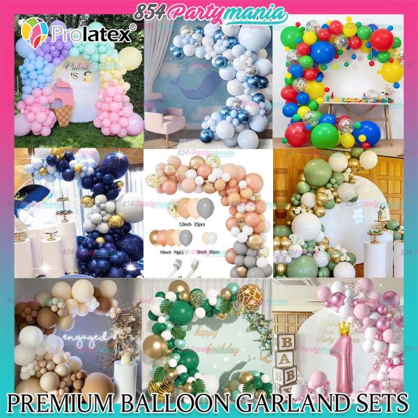 BALLOON GARLAND SET [PREMIUM QUALITY] For Cheap