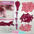 BALLOON GARLAND SETS-RUBYRED-QQL-125 Hot on Sale