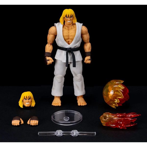 Street Fighter Ken White Ver.  1 12 Scale Action Figure Exclusive Sale