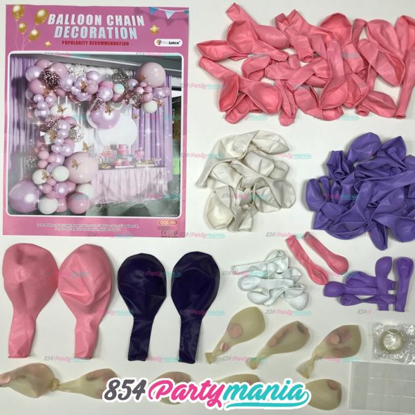 BALLOON GARLAND SETS-PERIWINKLE-QQL-86 Supply