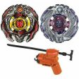 TAKARA TOMY Beyblade ZERO-G BBG13 SYNCHROM BATTLE SET USA 2 Beys + Launcher For Sale