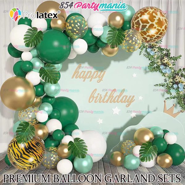 BALLOON GARLAND SETS-EMERALDGREEN Online