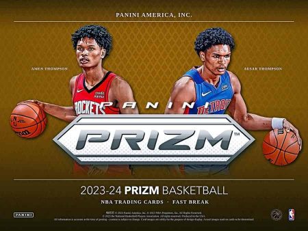 Panini - 2023 24 Prizm Fast Break Basketball (NBA) - Hobby Box Hot on Sale