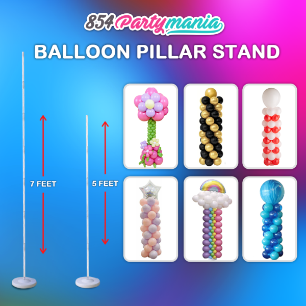 BALLOON PILLAR STAND (sold by 5 s) Fashion