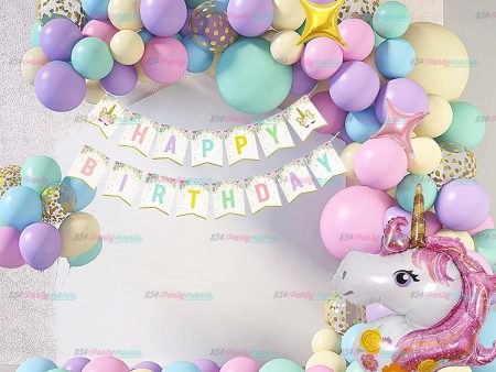 BALLOON GARLAND SETS-UNICORN Discount