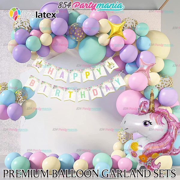 BALLOON GARLAND SETS-UNICORN Discount