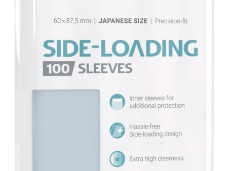 Ultimate Guard - Precise-Fit Sleeves - Japanese Size - Side-Loading - 100pk on Sale