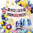 BALLOON GARLAND SETS-CAPTAINAMERICA-HY02036 Supply