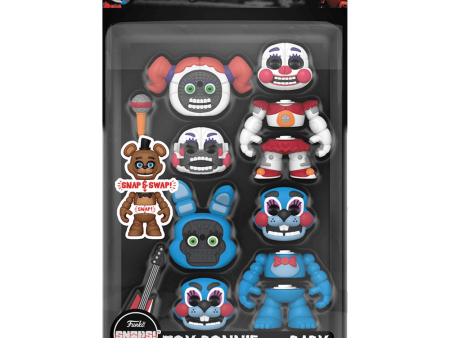 Funko - Five Nights at Freddy s - Snaps Toy Bonnie & Baby 2-Pack Online Hot Sale