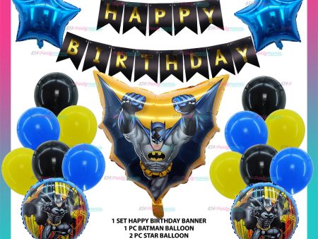 Batman Party Bundle Set (sold by 10 s) Cheap