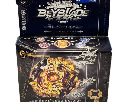 Beyblade Burst Gold Spriggan Requiem .0.Zt Starter w  Launcher B-00 Takara Tomy For Discount