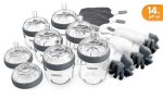 Baby Brezza Glass Bottle Gift Set:  14 Pieces Cheap