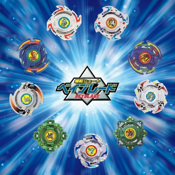 Takara Tomy Beyblade Burst Bakuten Shoot 20th Anniversary Set 9 Bey Lot B-00 Online