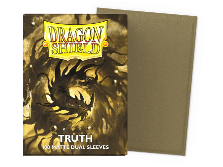 Dragon Shield - Matte Dual Sleeves - Standard Size - 100pk - Truth Online now