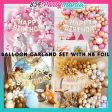 BALLOON GARLAND SET WITH HB LETTER FOIL For Discount