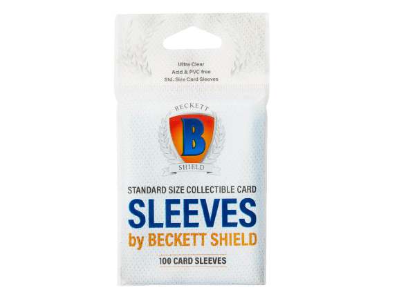 Beckett Shield - Standard Card Sleeves (100 Pack) on Sale