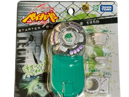 Takara Tomy Starter Leone 145D Metal Fusion Beyblade w  Launcher BB-04 on Sale