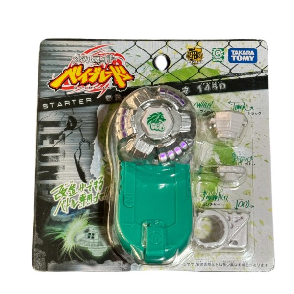 Takara Tomy Starter Leone 145D Metal Fusion Beyblade w  Launcher BB-04 on Sale