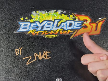 ULTRA RARE Beyblade Burst BU COLLECTION Signed by Zankye Fashion