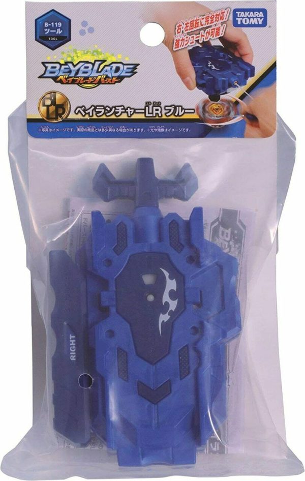 Takara Tomy Blue Beyblade BURST Left Right String Launcher Beylauncher LR B-119 Supply