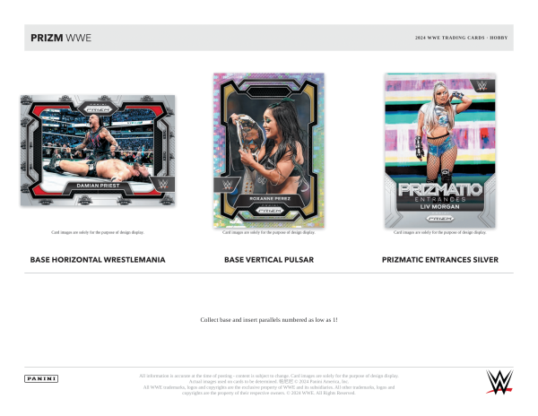 Panini - 2024 Prizm WWE Wrestling - Hobby Box (12 Packs) on Sale