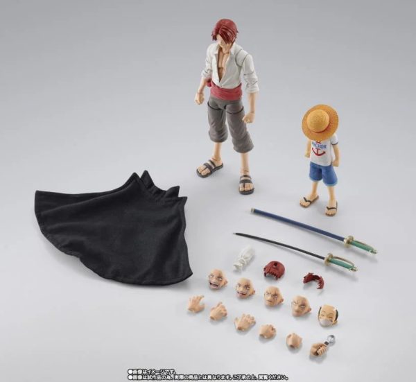 PRE-ORDER - One Piece S.H.Figuarts Shanks and Monkey D. Luffy (Childhood) Online now