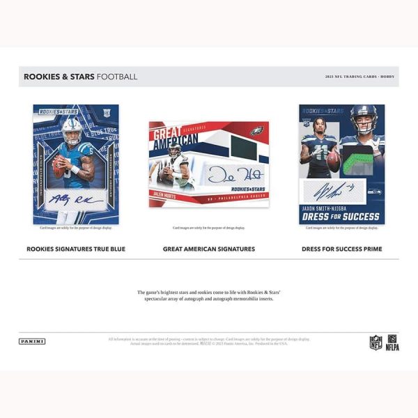 Panini - 2023 Rookies & Stars American Football (NFL) - Hobby Box Online now