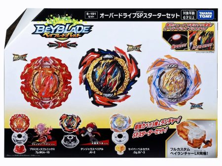 Takara Tomy Beyblade Burst DB Dynamite Overdrive Special Starter Set B-191 (No Sticker Sheet Brand New) Supply