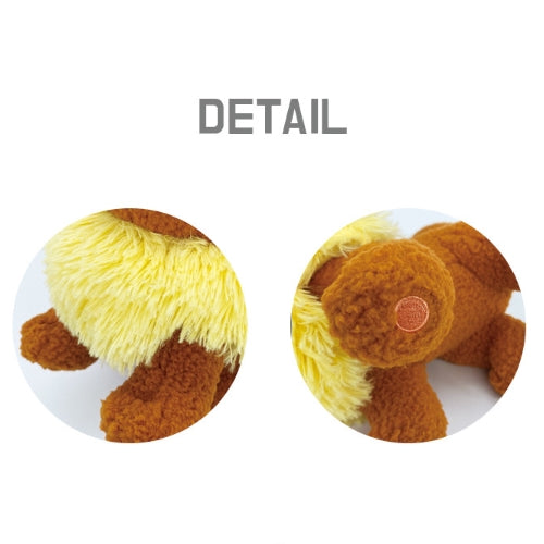 Eevee Curly Fabric Pokémon Plush 25 cm Fashion