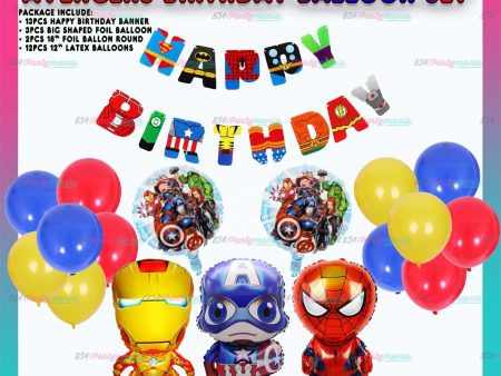 AVENGERS PARTY BUNDLE SET (sold by 10 s) Online Sale