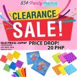 [CLEARANCE SALE] Tissue Napkin (Sold by 5pck) Sale