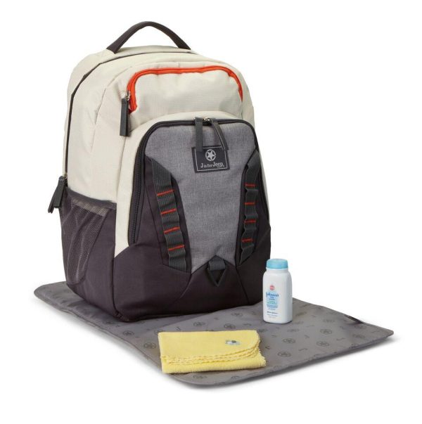 Jeep Adventurers Diaper Backpack with Power Bank Supply