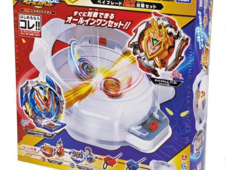 Takara Tomy Beyblade Burst Cho-Z Battle Set w  Stadium B-107 Beystadium Arena For Sale