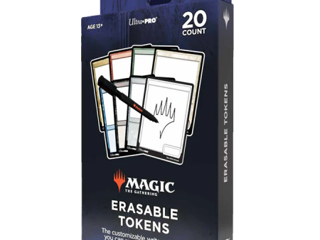 Ultra Pro - Magic: The Gathering - Erasable Tokens For Discount