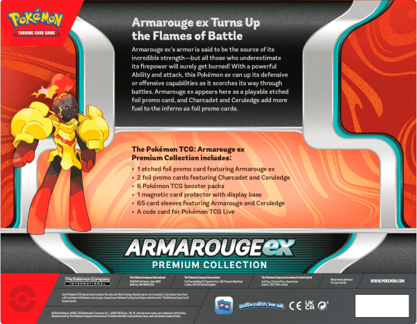 Pokemon TCG - Scarlet & Violet -  Armarouge Ex Premium Collection For Sale