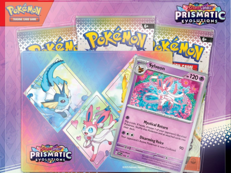 Pokemon TCG - Scarlet & Violet - Prismatic Evolutions - Tech Sticker Collection For Sale