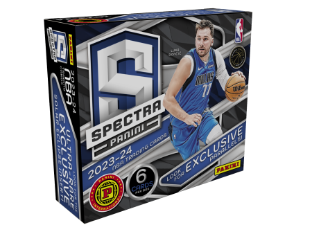 Panini - 2023 24 Spectra Basketball (NBA) - International Hobby Box For Discount