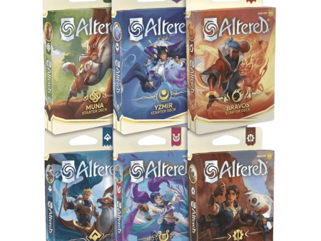 Altered TCG - Beyond The Gates - Starter Deck Bundle (6x Decks) Online now