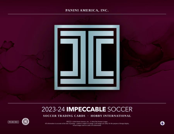 Panini - 2023 24 Impeccable Football (Soccer) - International Hobby Box on Sale