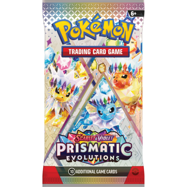 Pokemon TCG - Scarlet & Violet - Prismatic Evolutions - Tech Sticker Collection For Sale