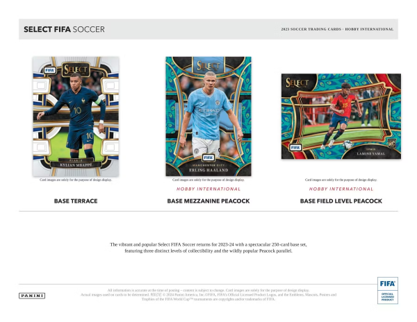 Panini - 2023 24 Select FIFA Football (Soccer) - International Hobby Box Discount