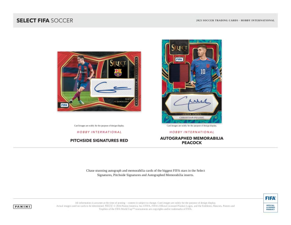 Panini - 2023 24 Select FIFA Football (Soccer) - International Hobby Box Discount