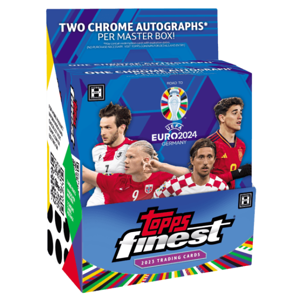 Topps - Finest Road To Euros 2024 Football (Soccer) - Hobby Box Fashion