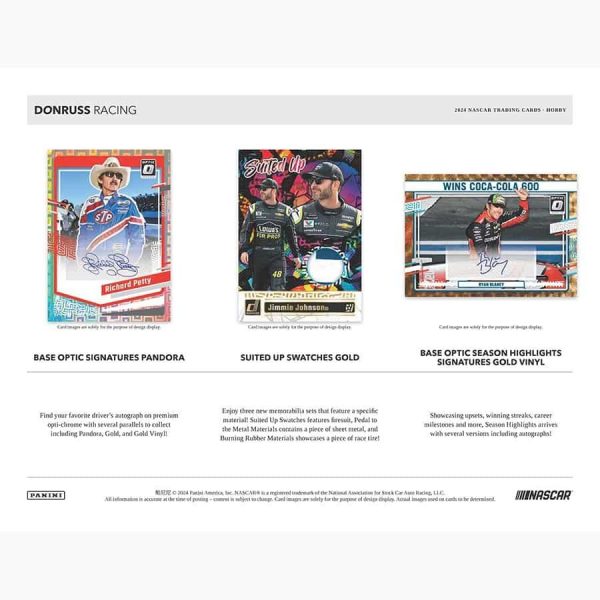 Panini - 2024 Donruss NASCAR Racing - Hobby Box Online now