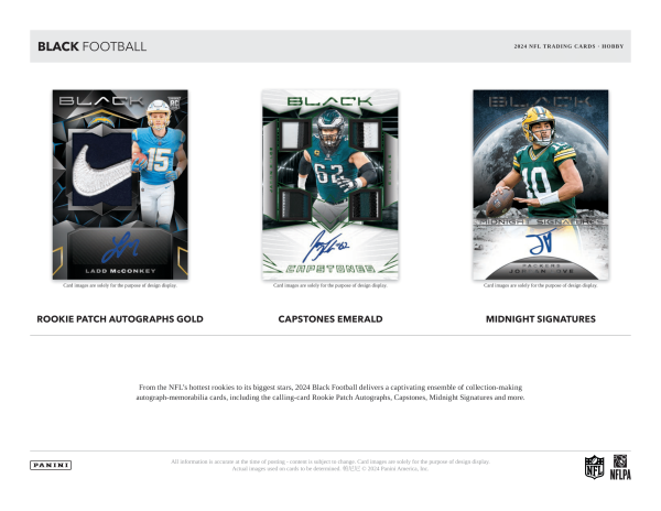 Panini - 2024 Black American Football (NFL) - Hobby Box on Sale